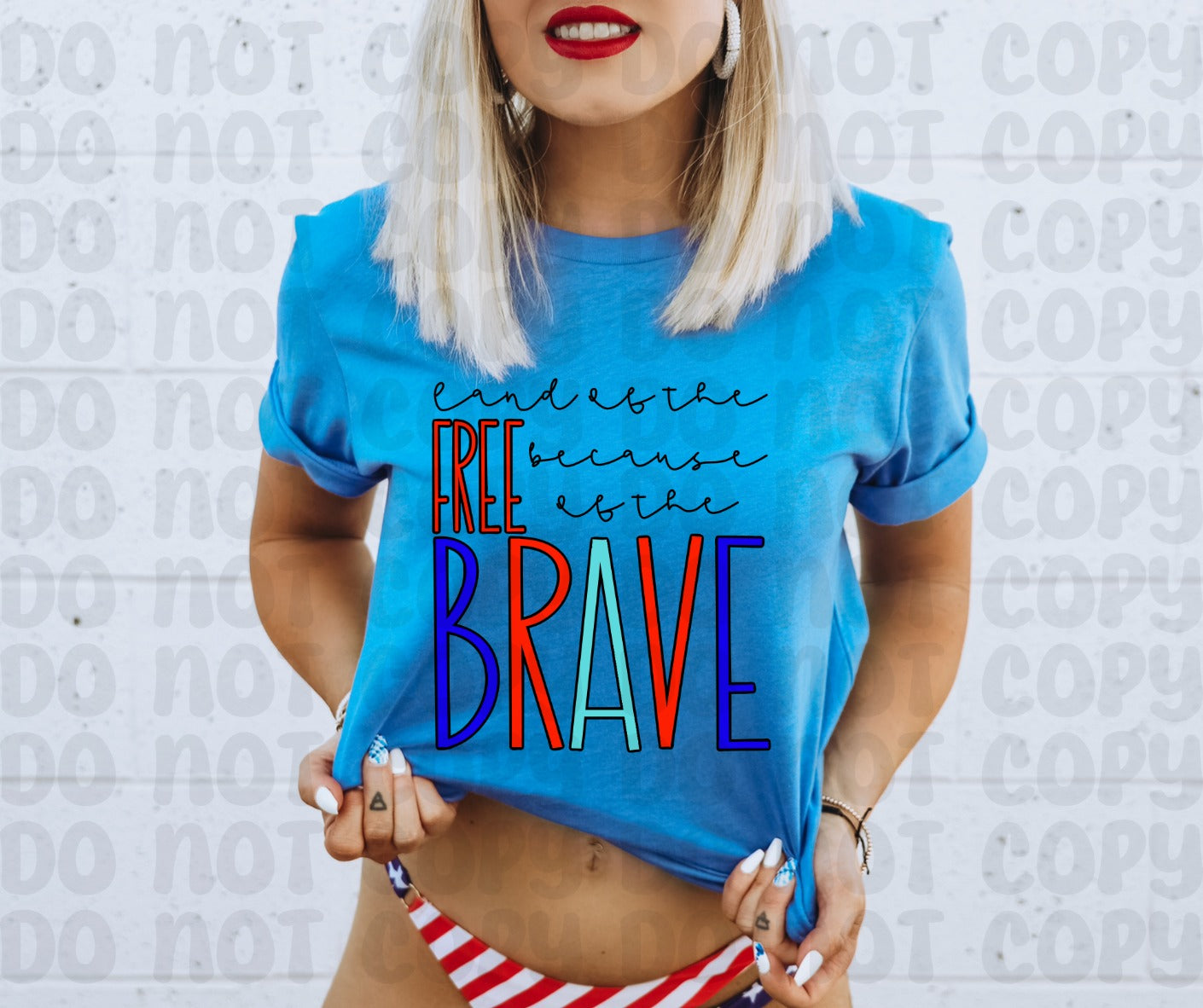 Land Of The Free Because Of The Brave