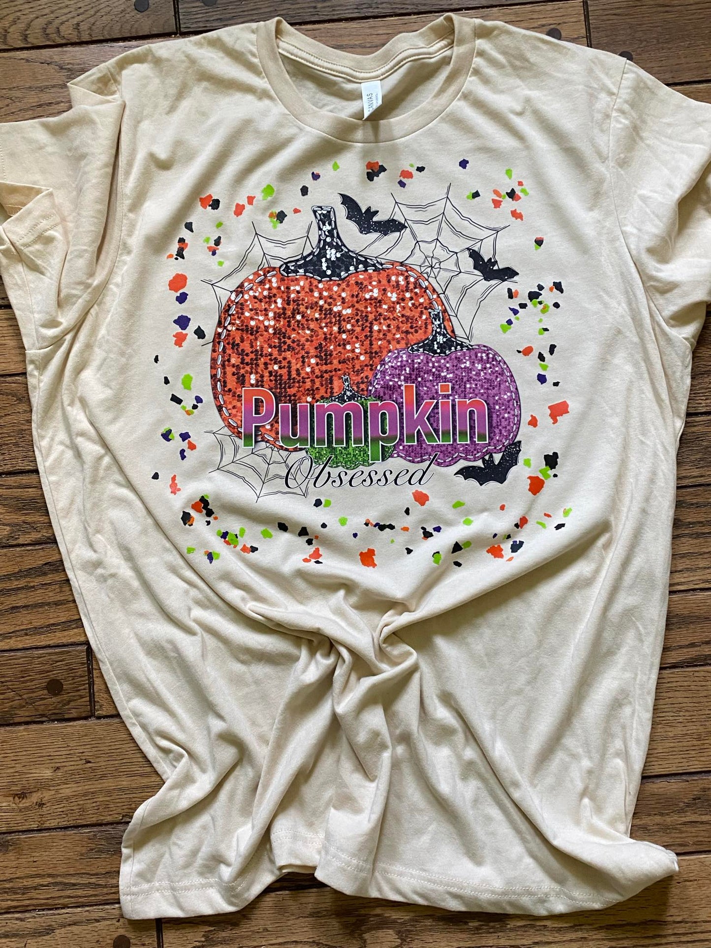 RTS Confetti Pumpkin Obsessed XL