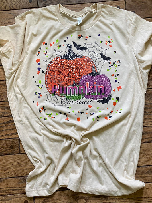 RTS Confetti Pumpkin Obsessed XL
