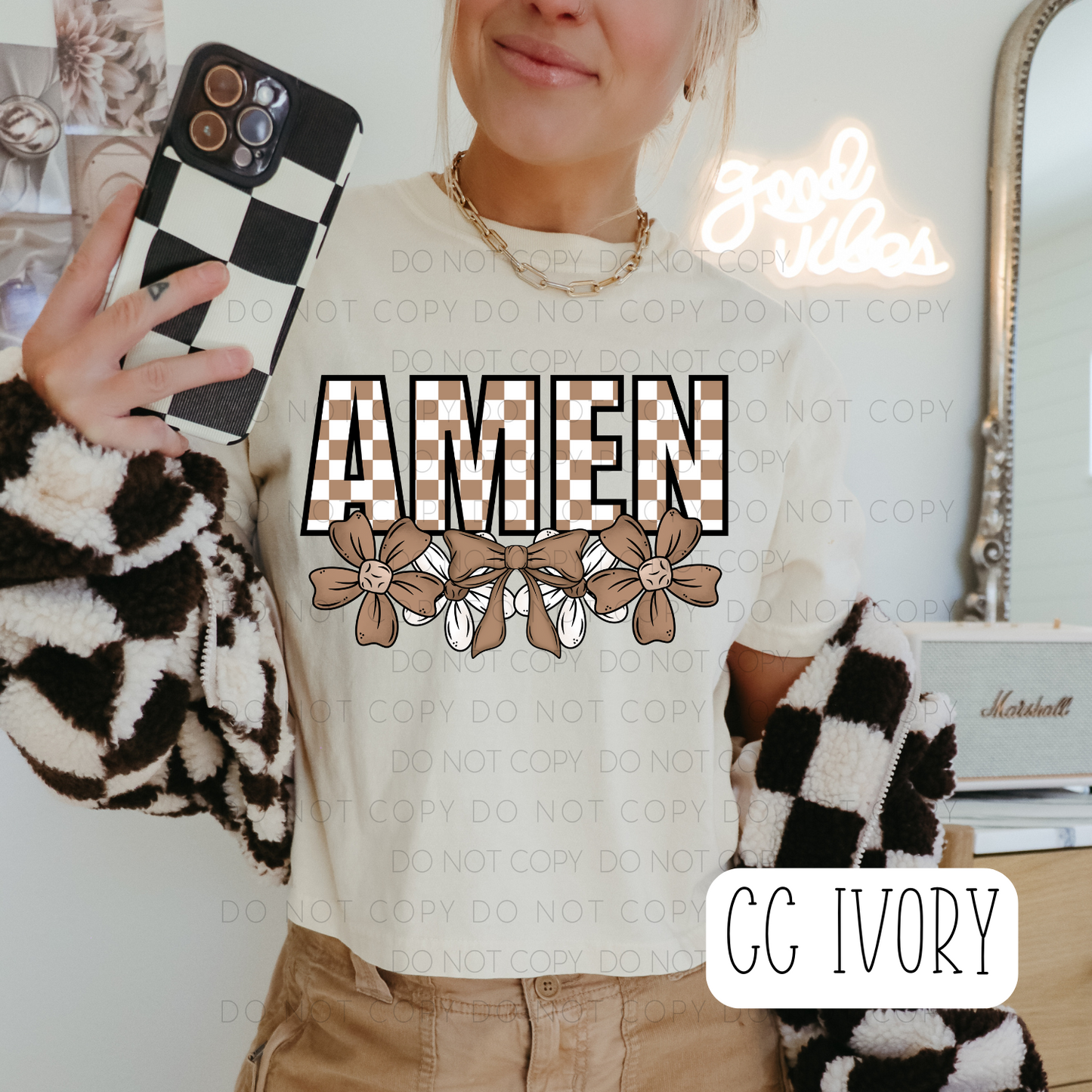 Checkered Amen