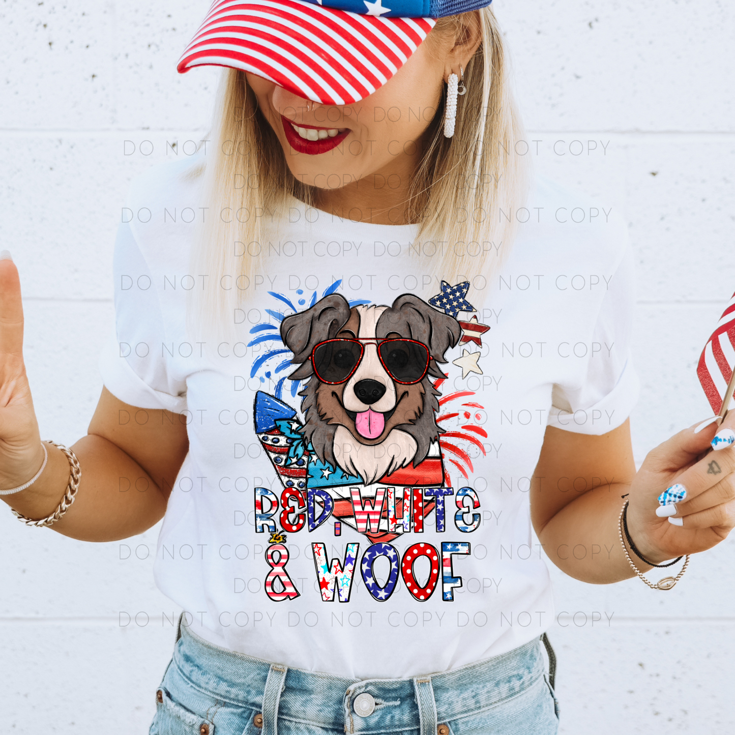 Red, White & Woof