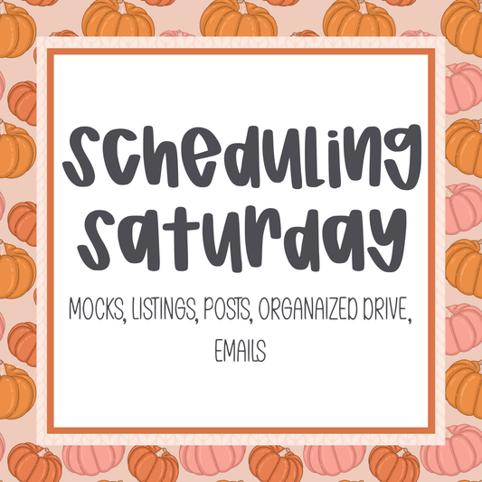 Scheduling Saturday