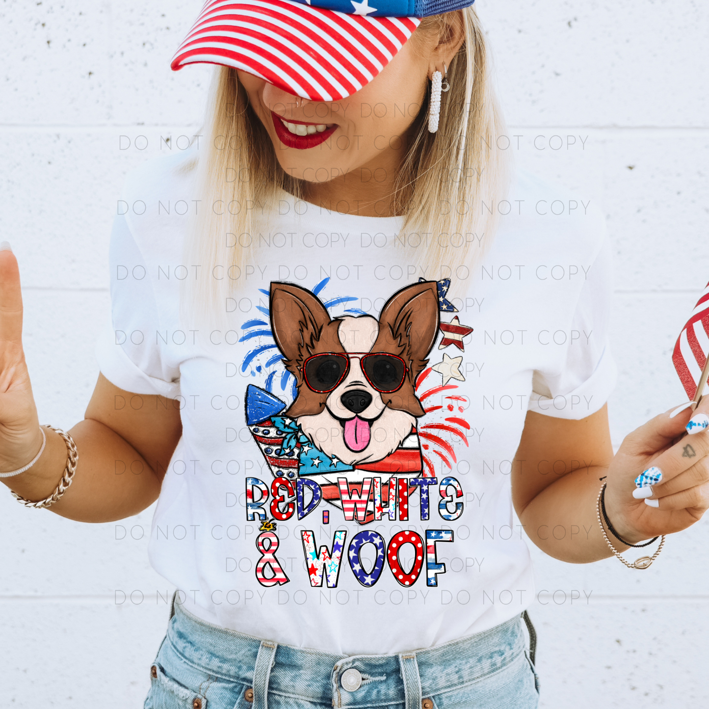 Red, White & Woof