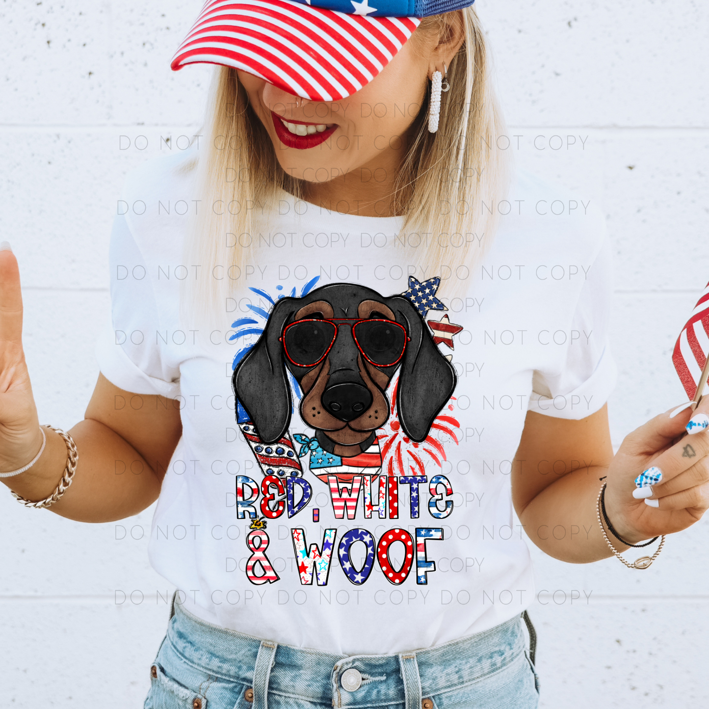 Red, White & Woof