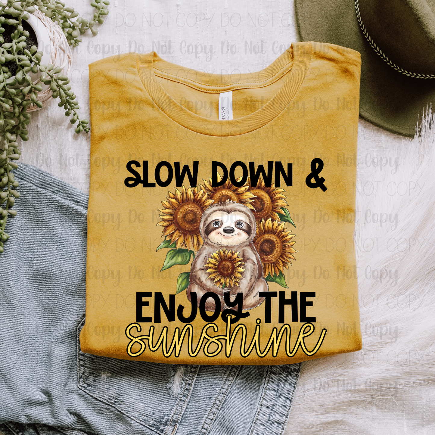 Slow Down & Enjoy The Sunshine