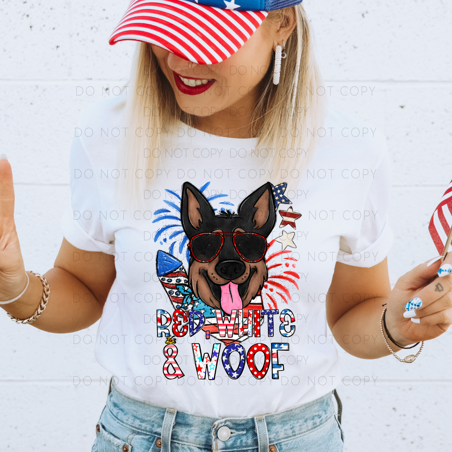 Red, White & Woof