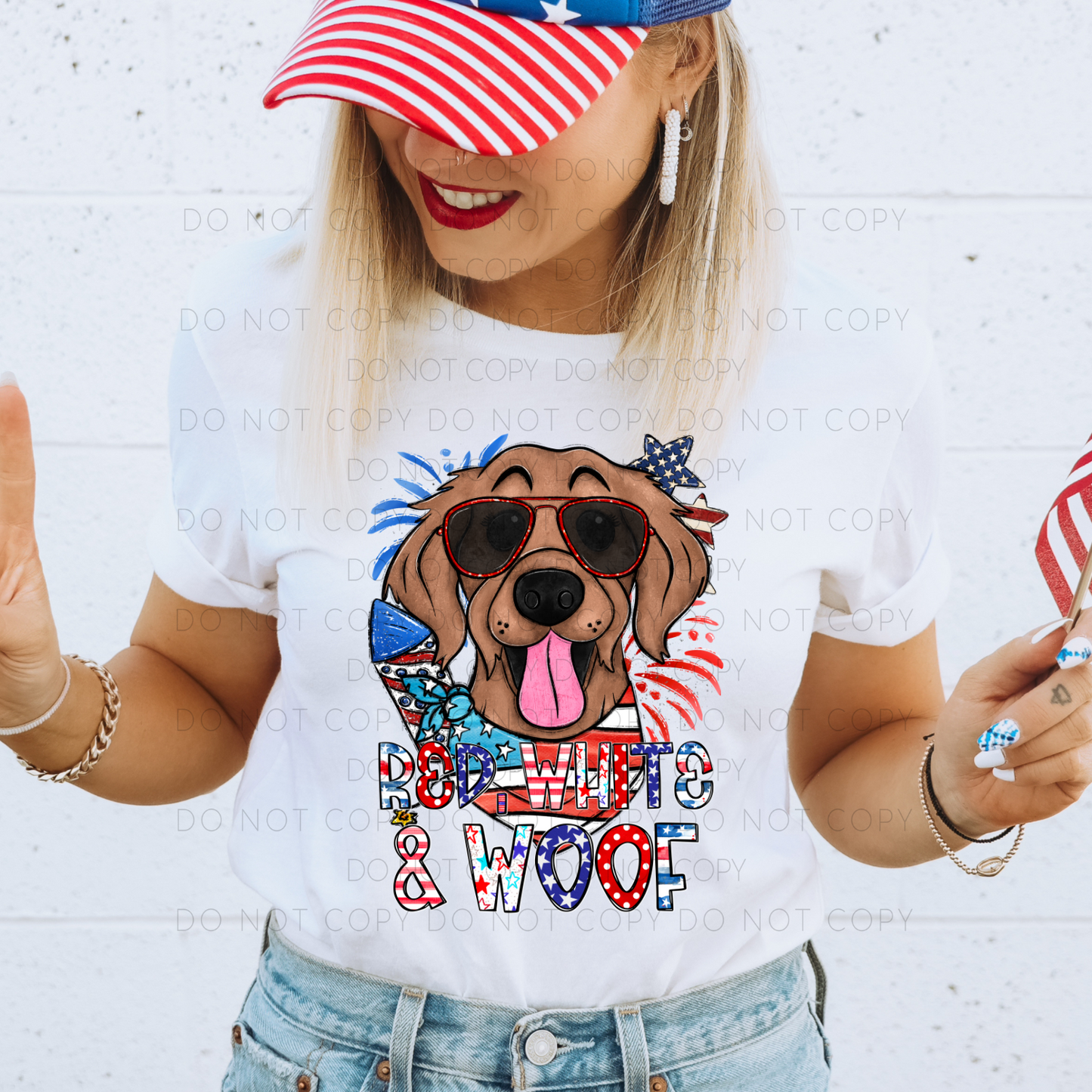 Red, White & Woof