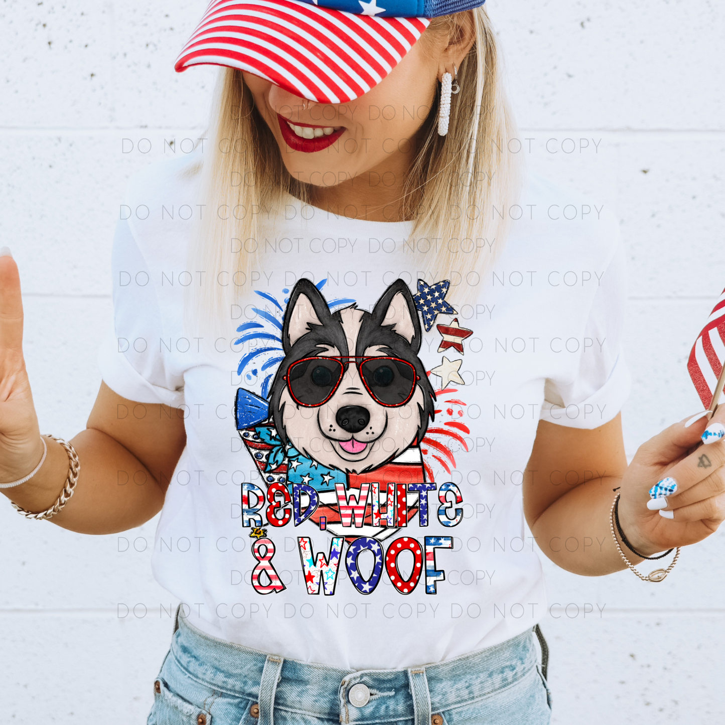 Red, White & Woof