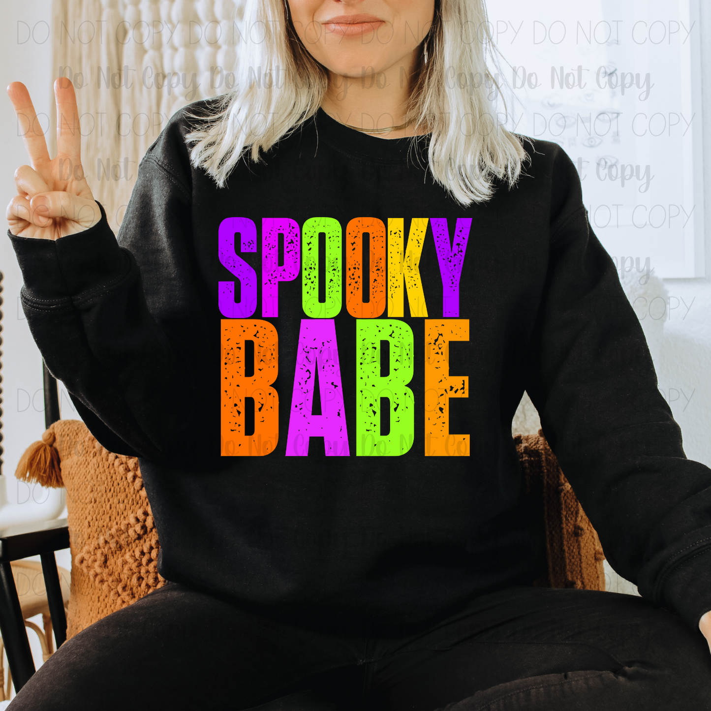 Neon Spooky Babe