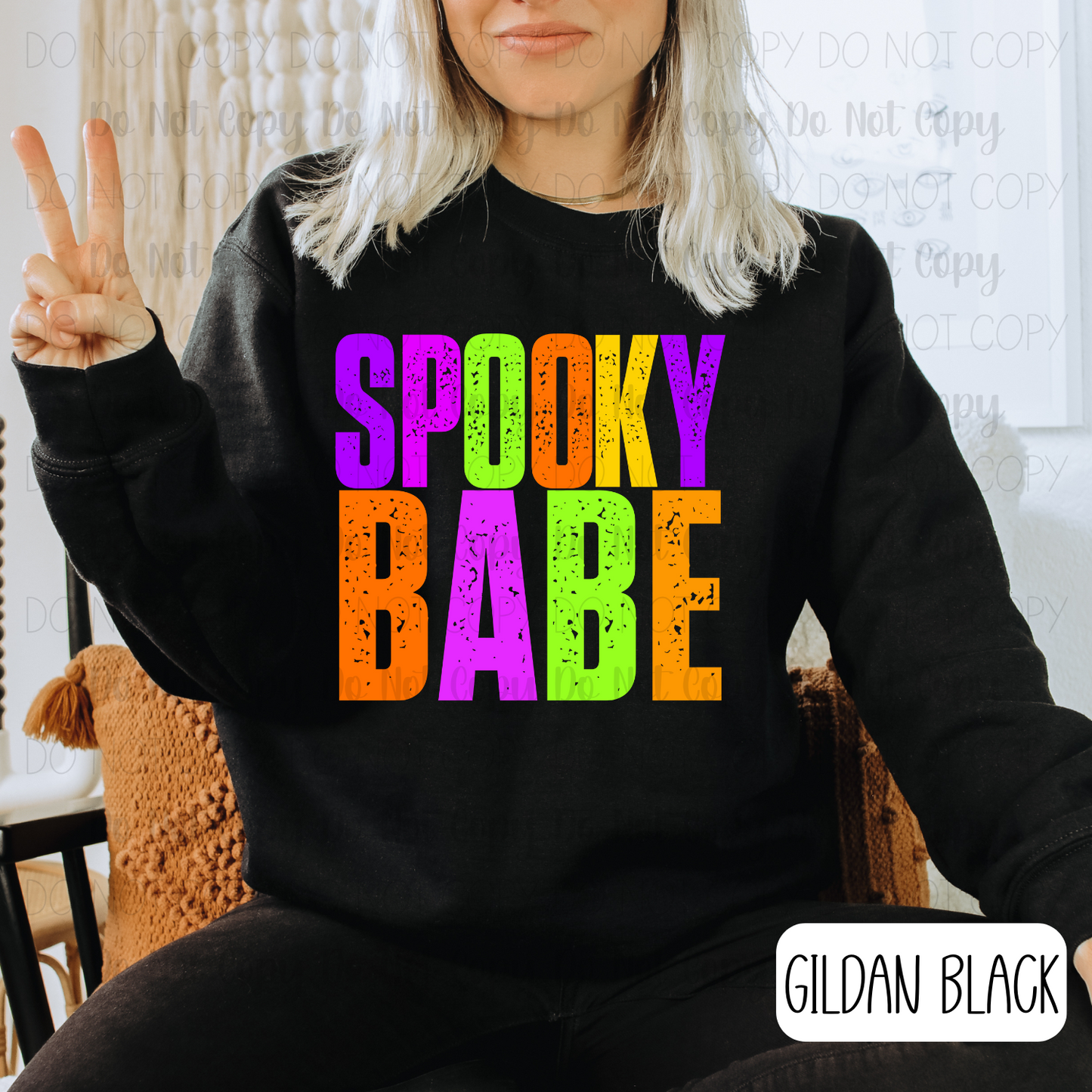 Neon Spooky Babe