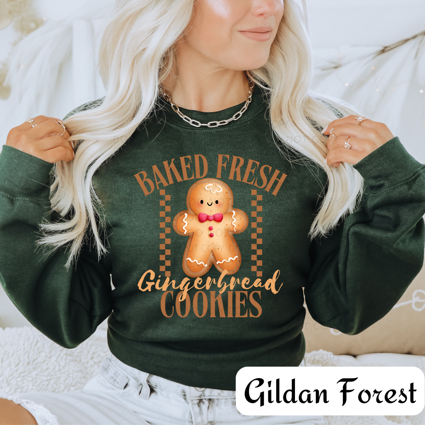 Baked Fresh Gingerbread Cookies