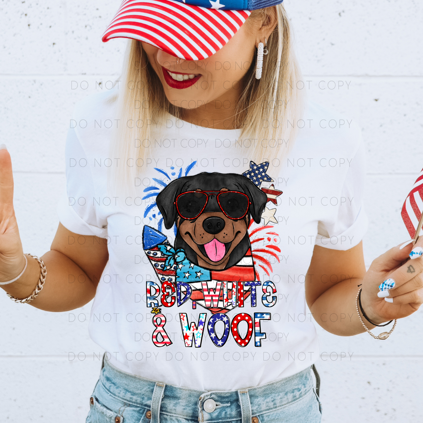 Red, White & Woof