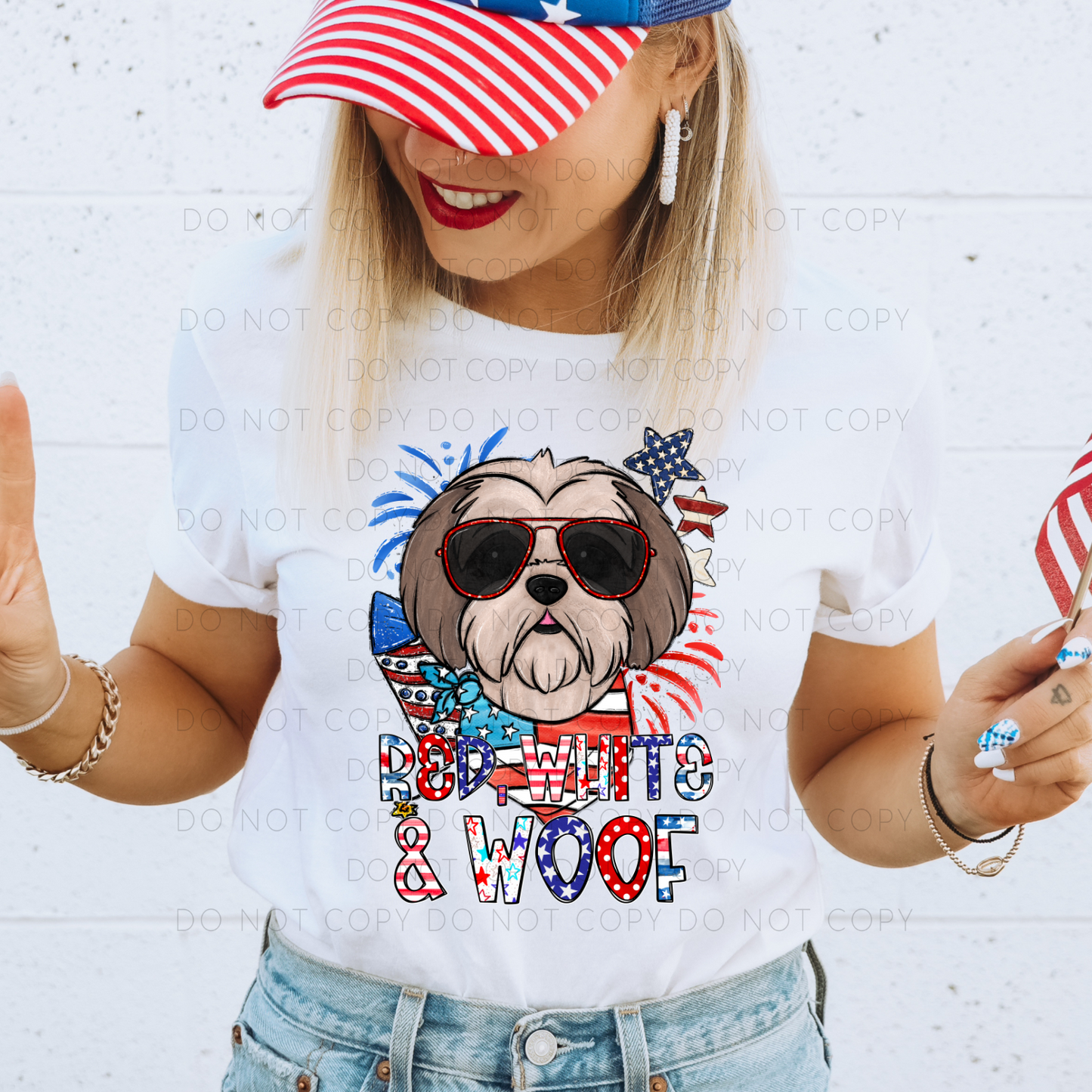 Red, White & Woof