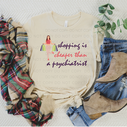 Shopping Is Cheaper Than A Psychiatrist