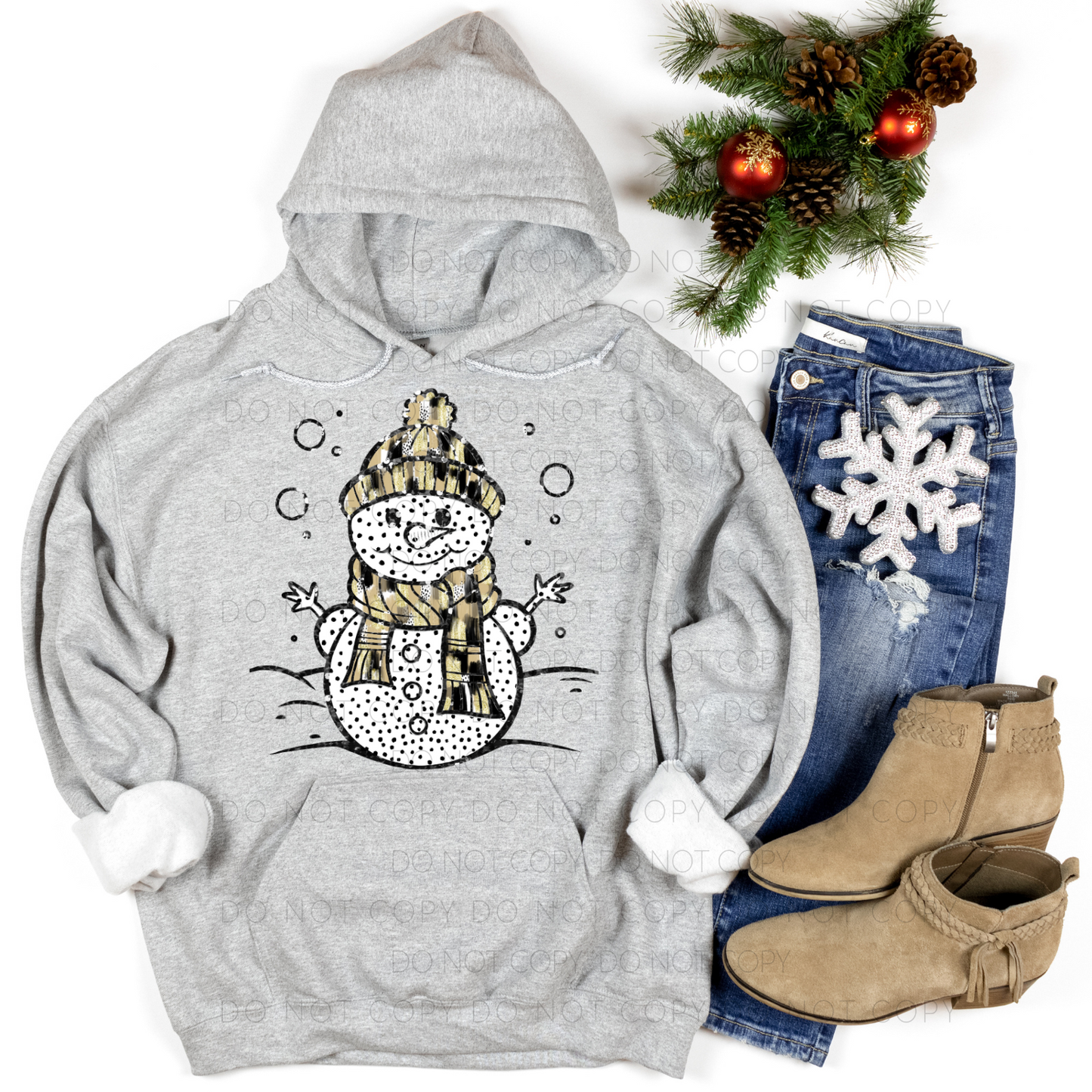 Camo Snowman