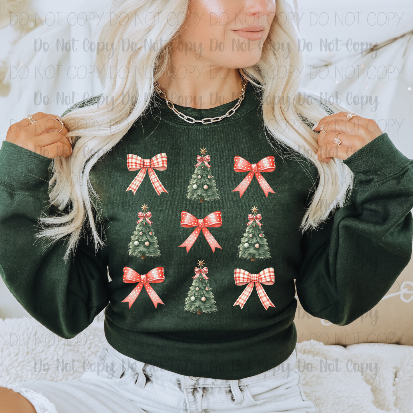 Christmas Trees And Bows