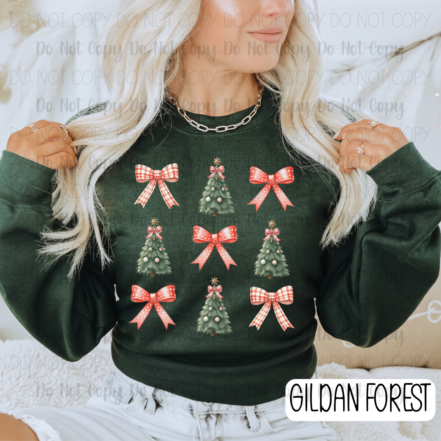 Christmas Trees And Bows