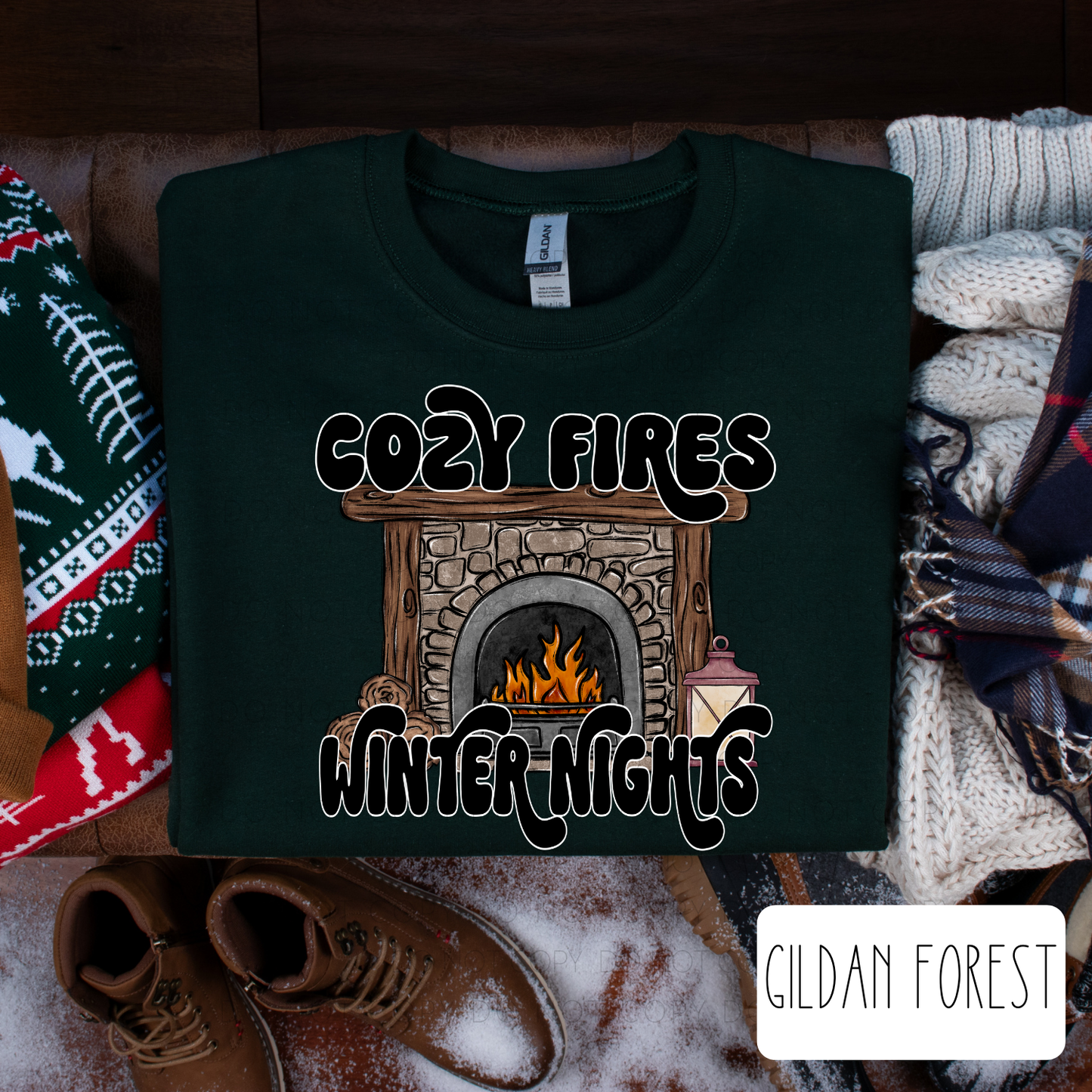 Cozy Fires Winter Nights