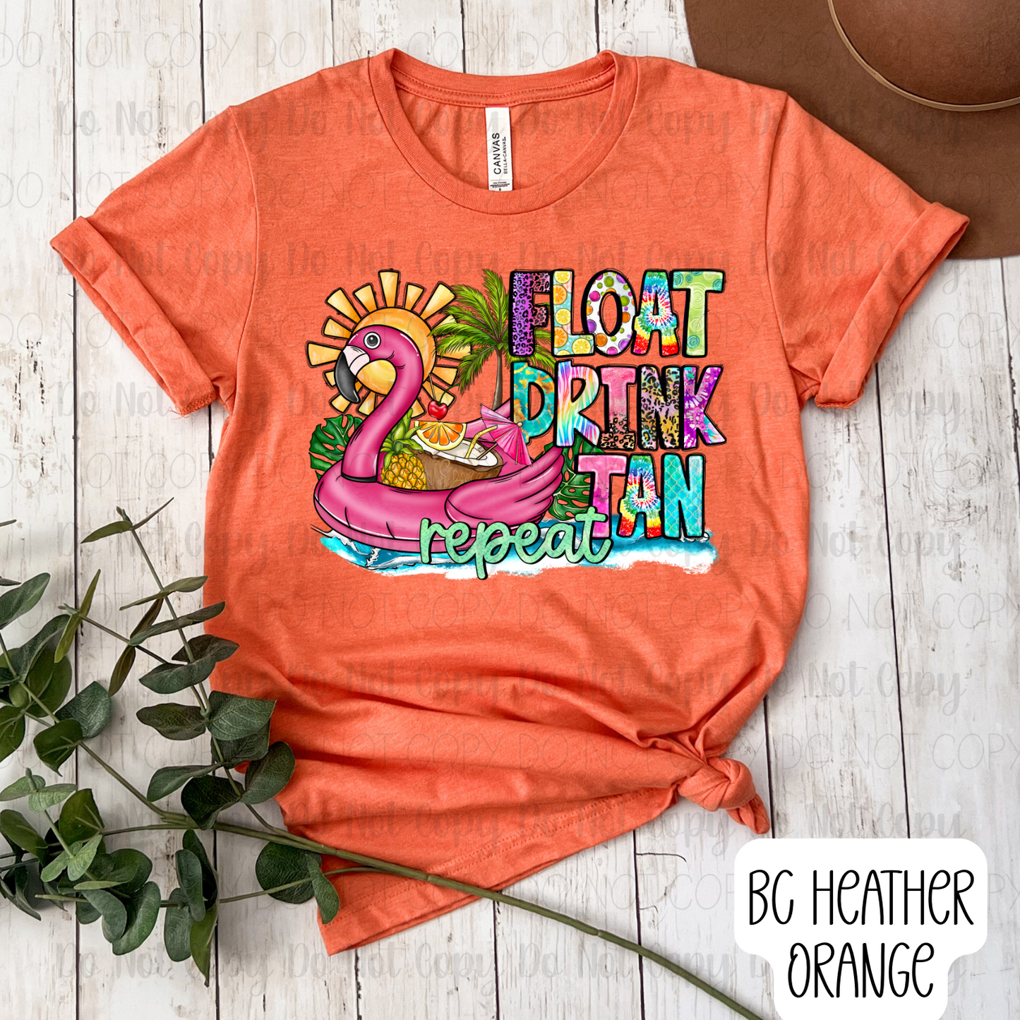 Float Drink Tan Repeat