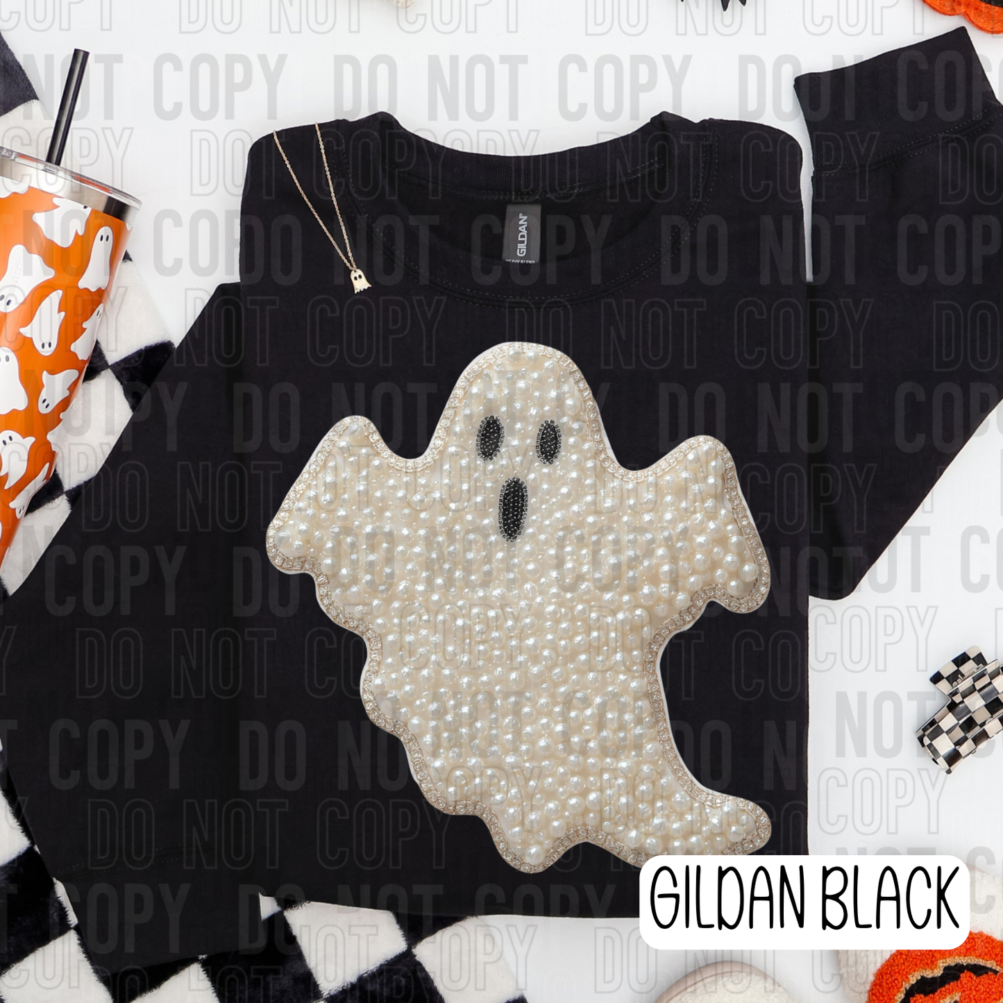 Faux Pearls Ghost