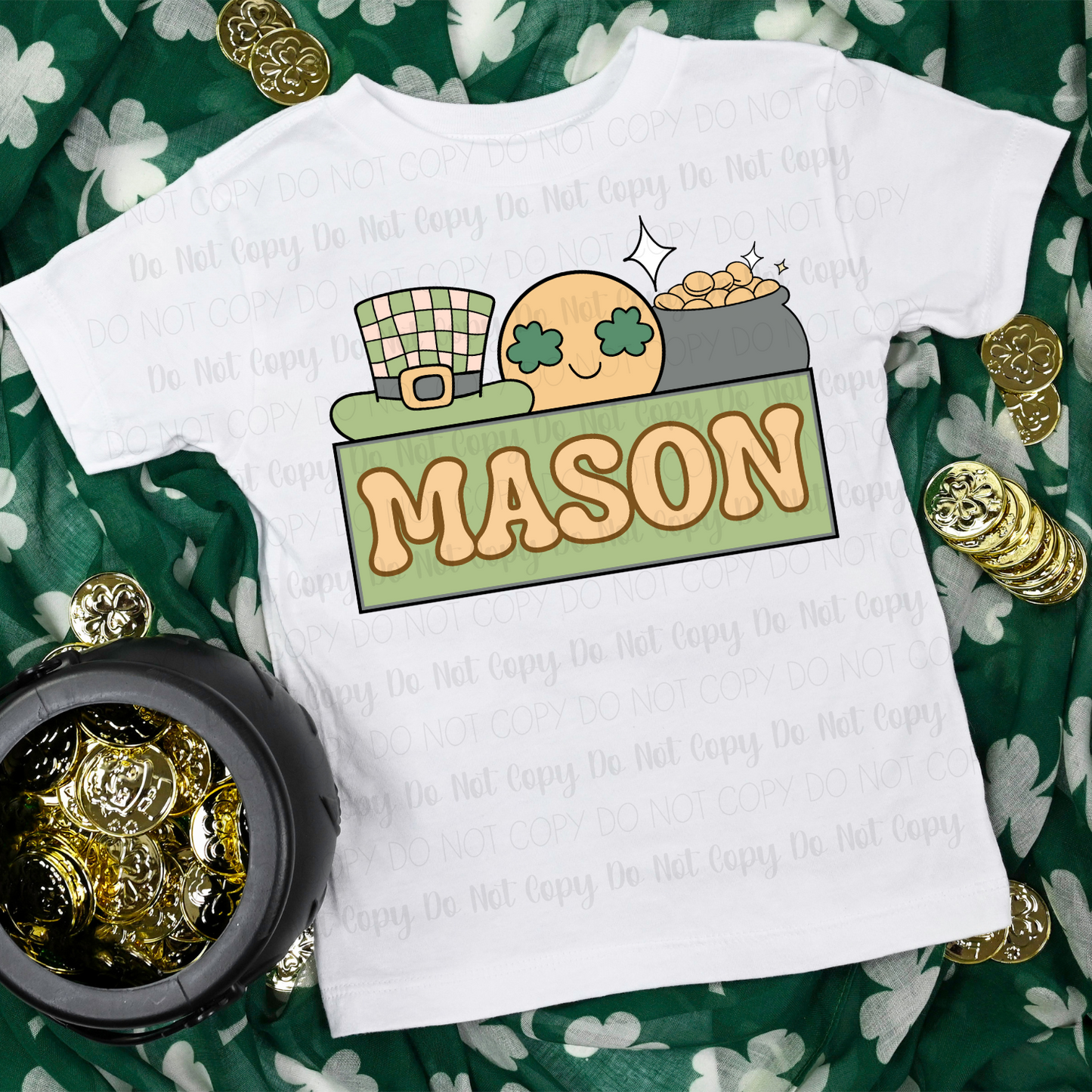 Green Custom St. Patrick's-Kids
