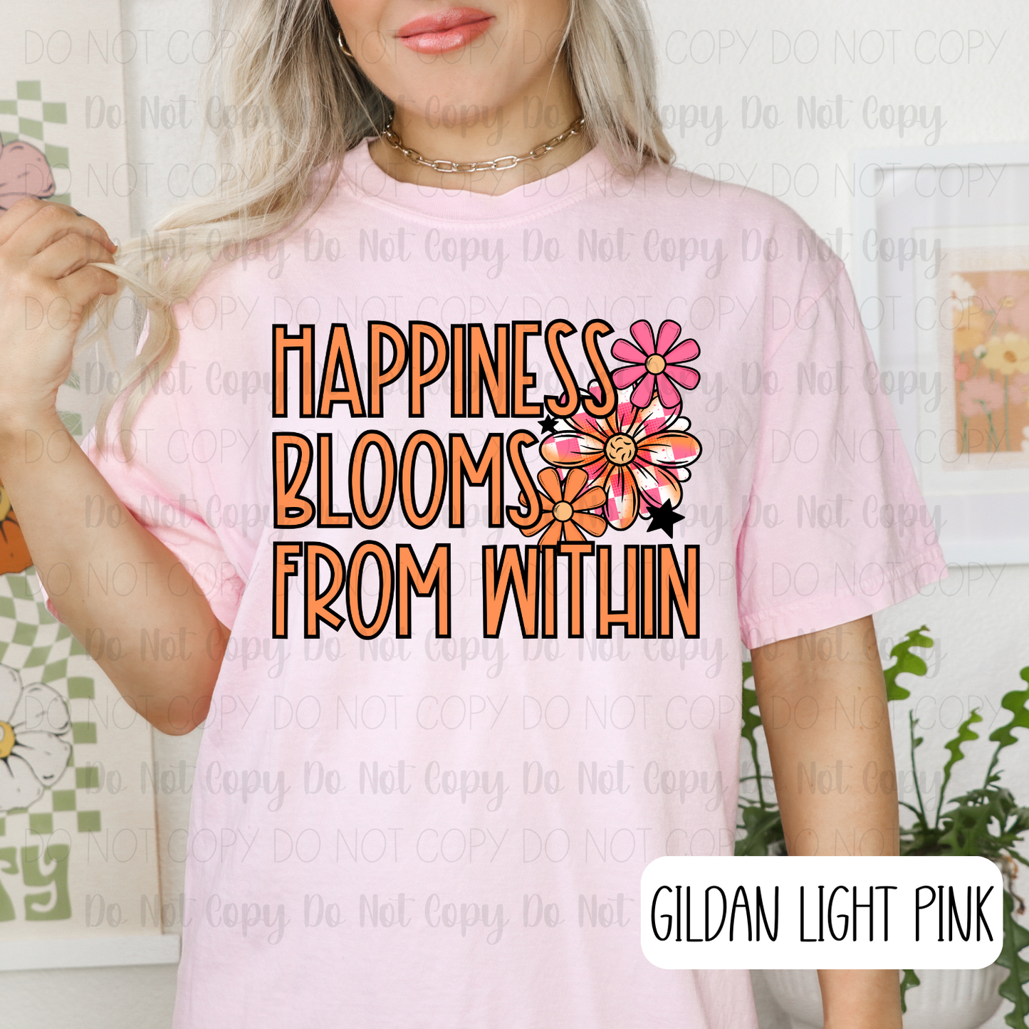 Happiness Blooms From Within