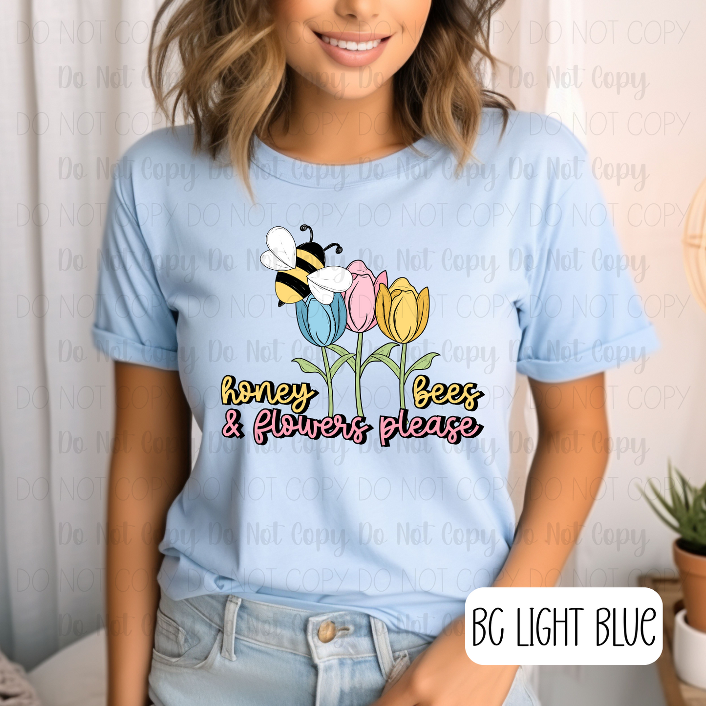 Honey Bees & Flowers Please