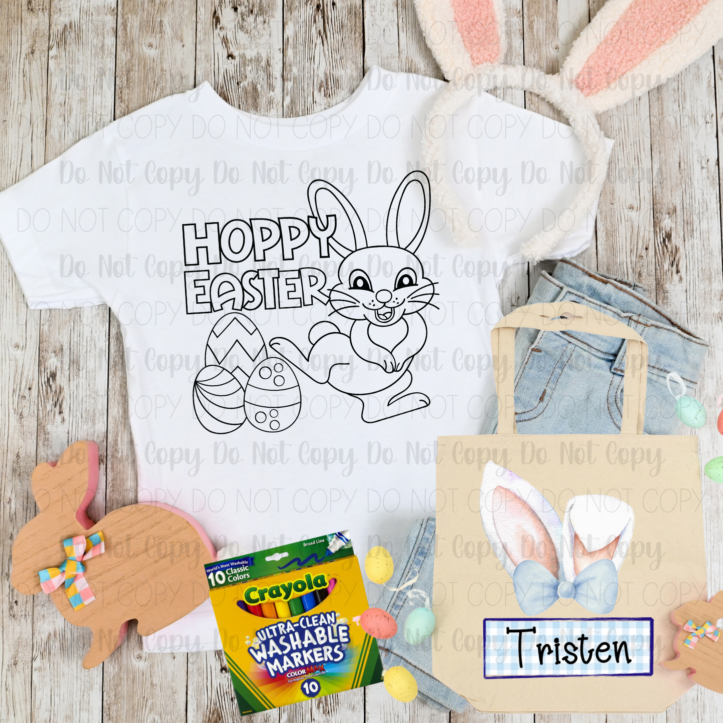 Kid's Easter Bundle- Hoppy Easter + Blue Bunny