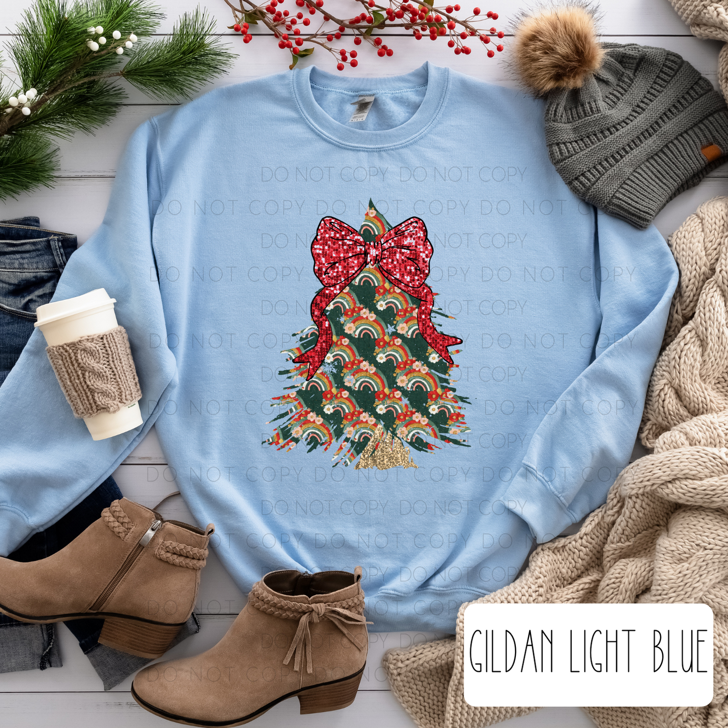 Rainbow Christmas Tree