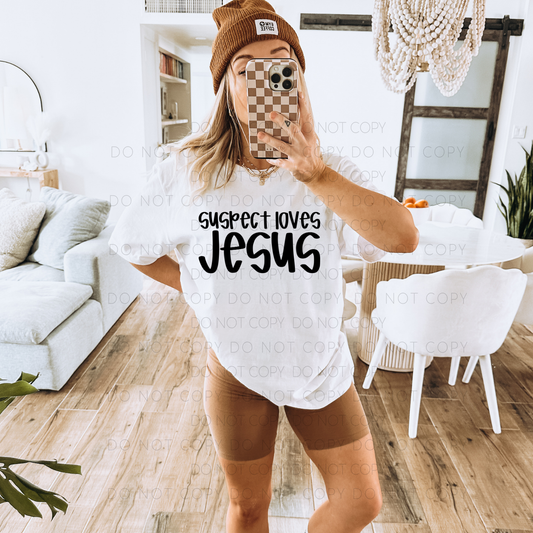 Suspect Loves Jesus