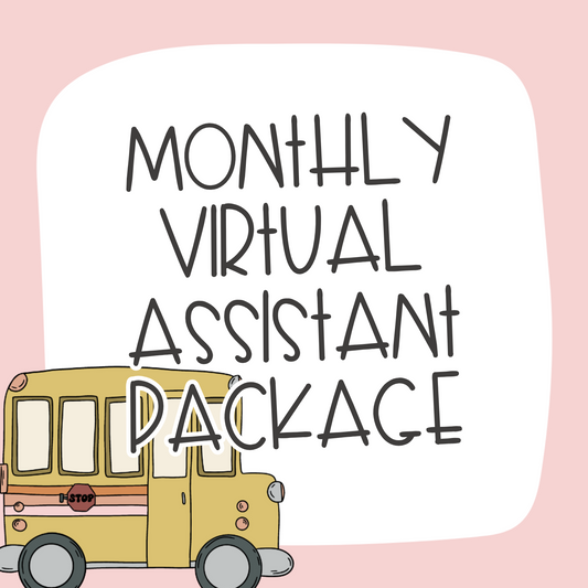 Monthly Virtual Assistant Package