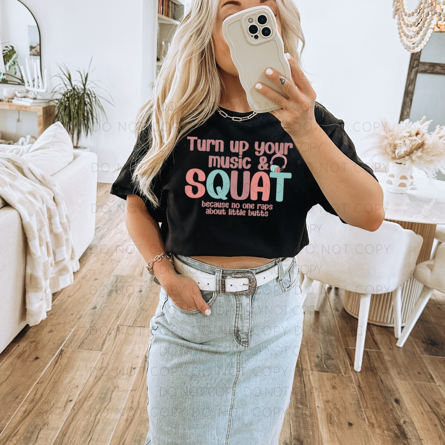 Turn Up Your Music And Squat