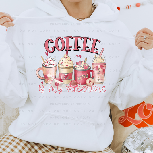 Coffee Is My Valentine Shirt