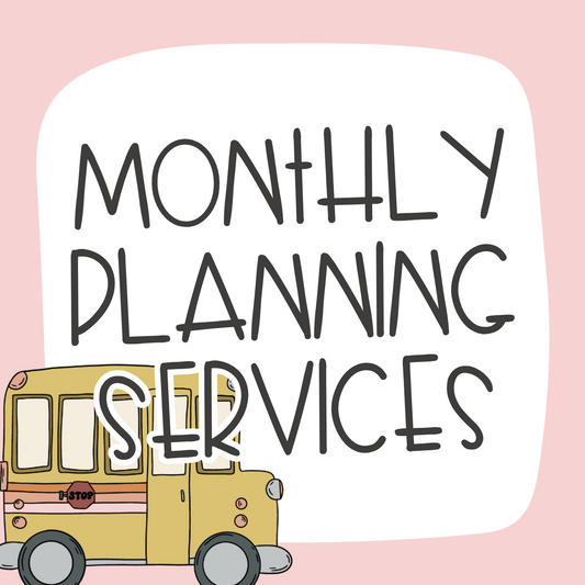 Monthly Planning Services