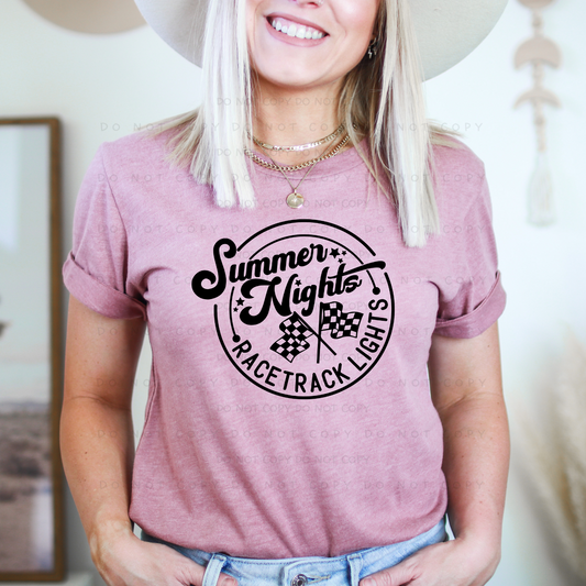 Summer Nights Racetrack Lights Shirt