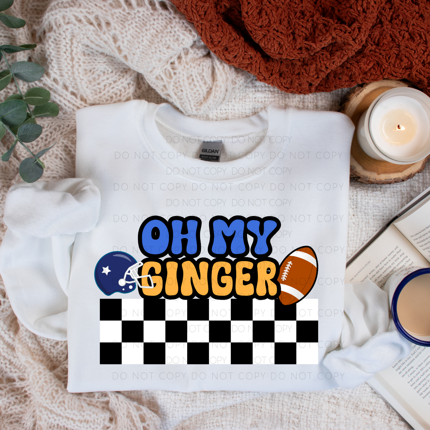 Small Business Dark Blue Football