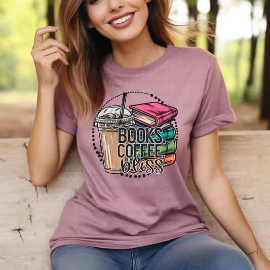 Books Coffee Bliss Shirt