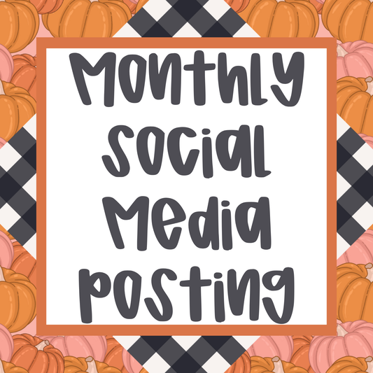 Monthly Social Media VA Services