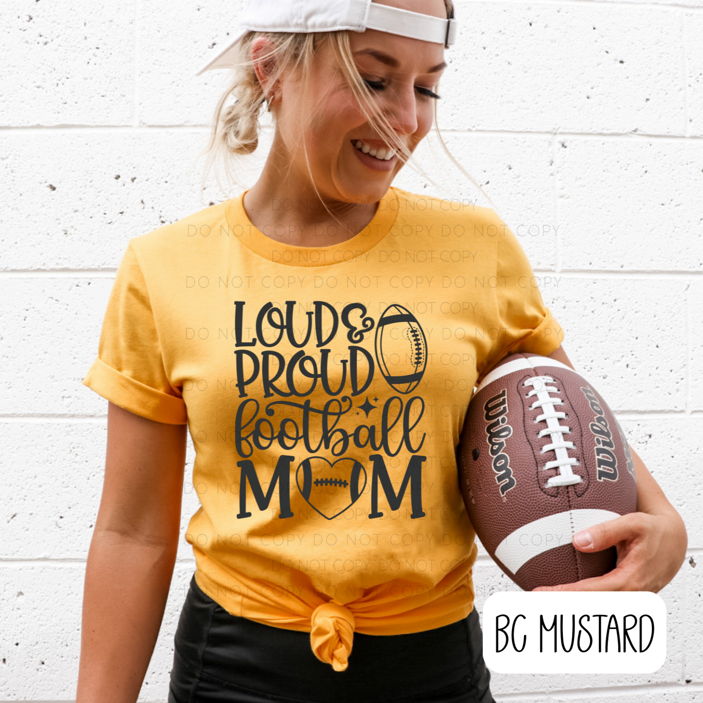 Loud & Proud Football Mom
