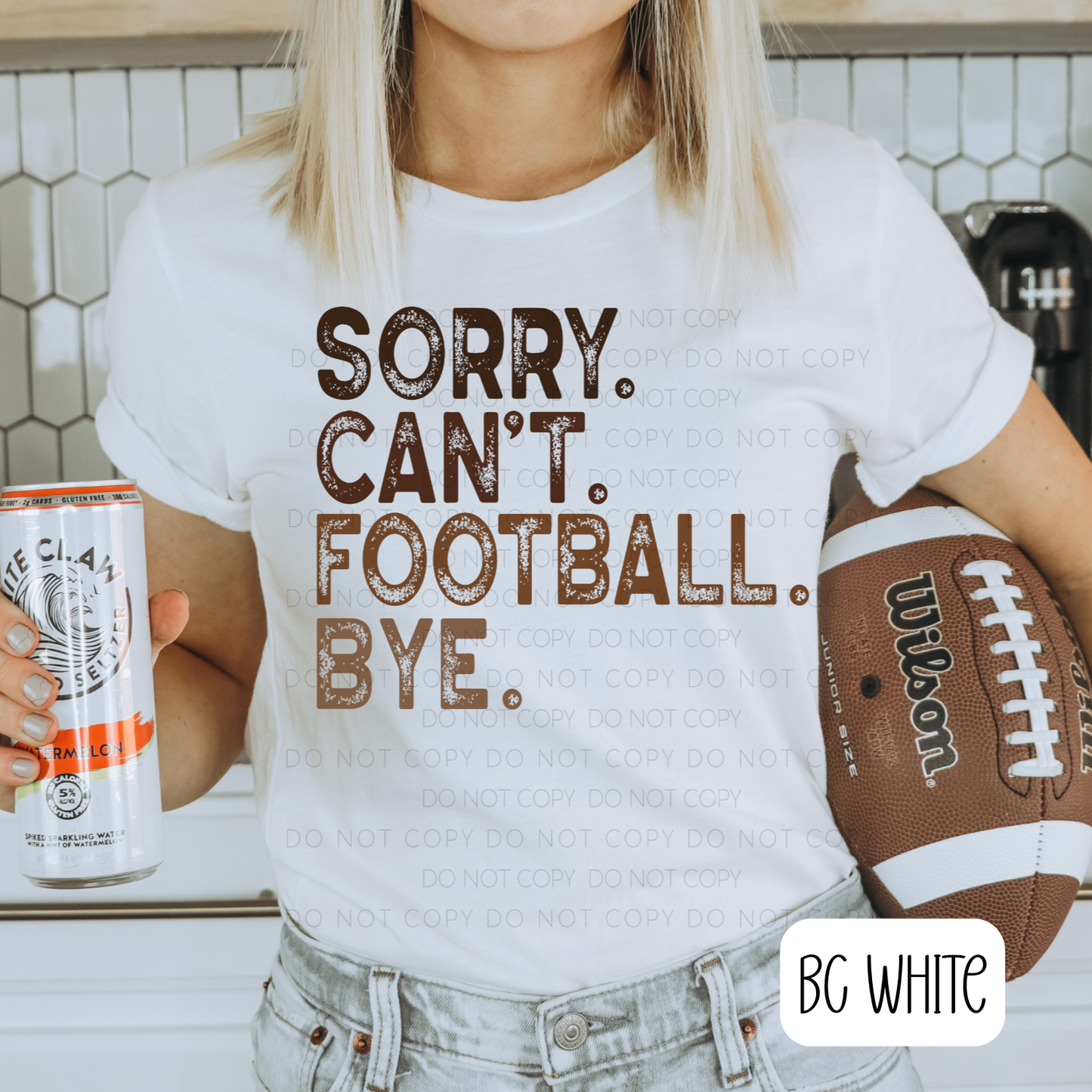 Sorry. Can't. Football. Bye.