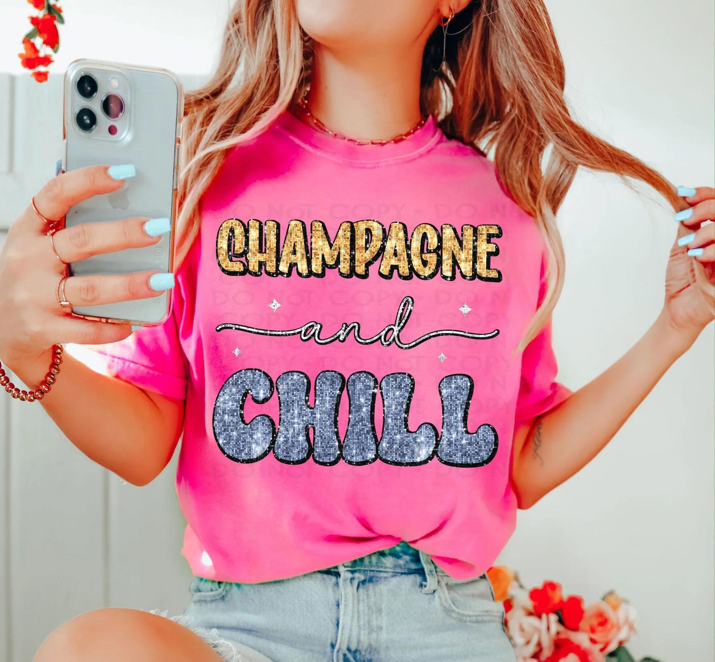 Champagne And Chill Shirt