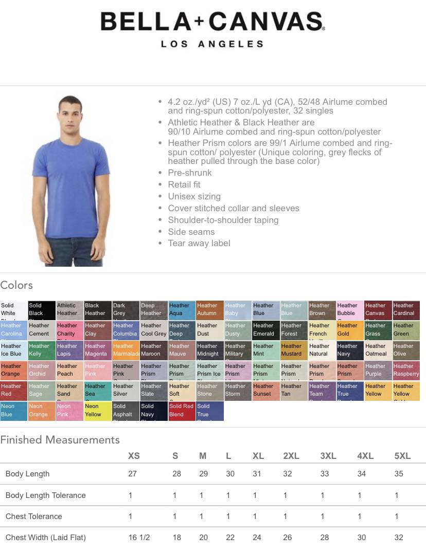 Let Your Colors Show Shirt