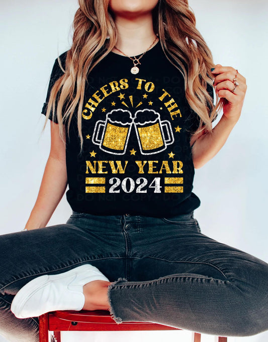 Cheers To The New Year Shirt