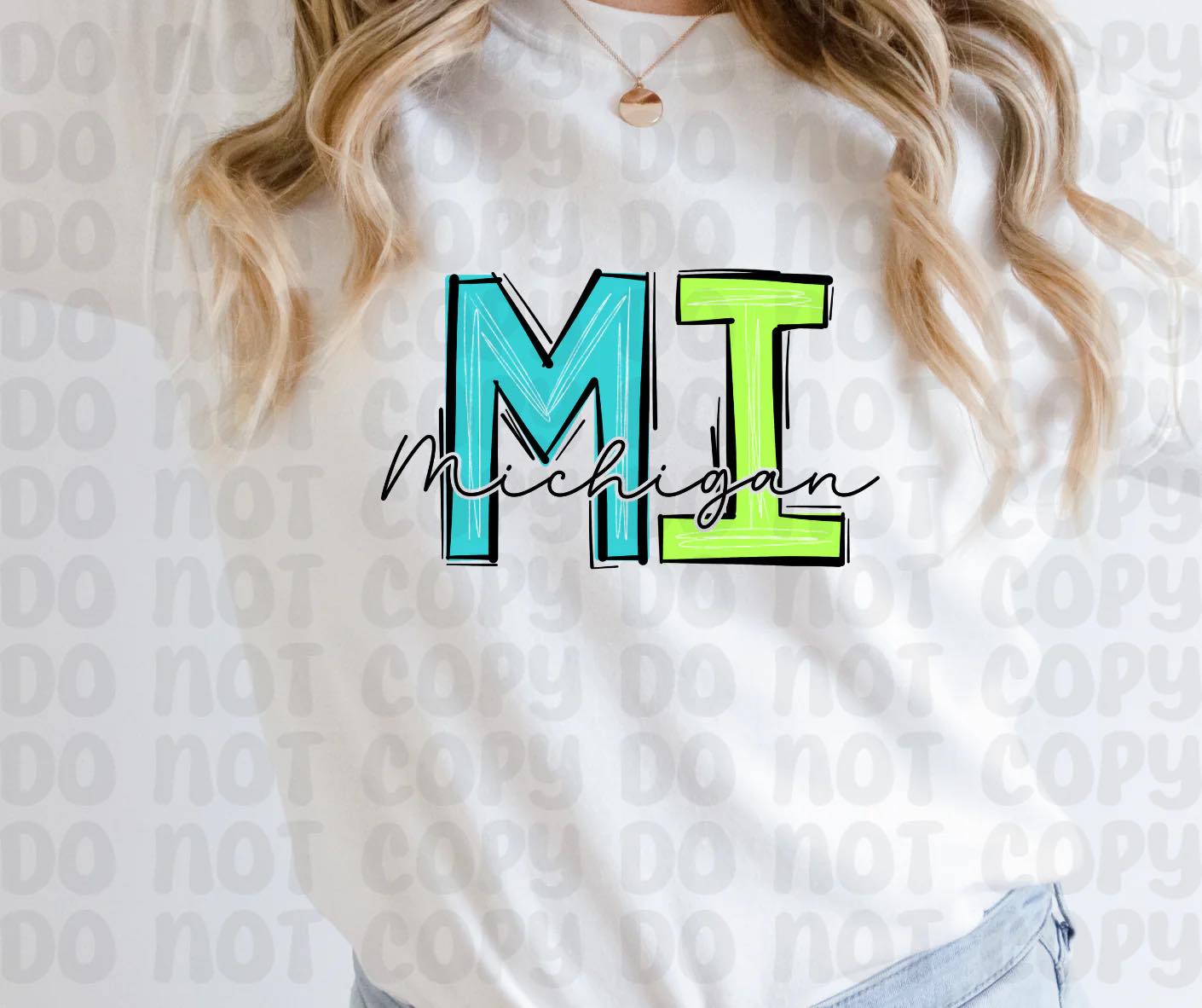 Neon Initial State Shirt