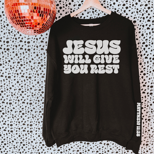 Jesus Will Give You Rest Shirt