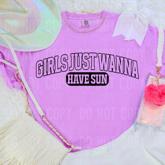 Girls Just Wanna Have Sun