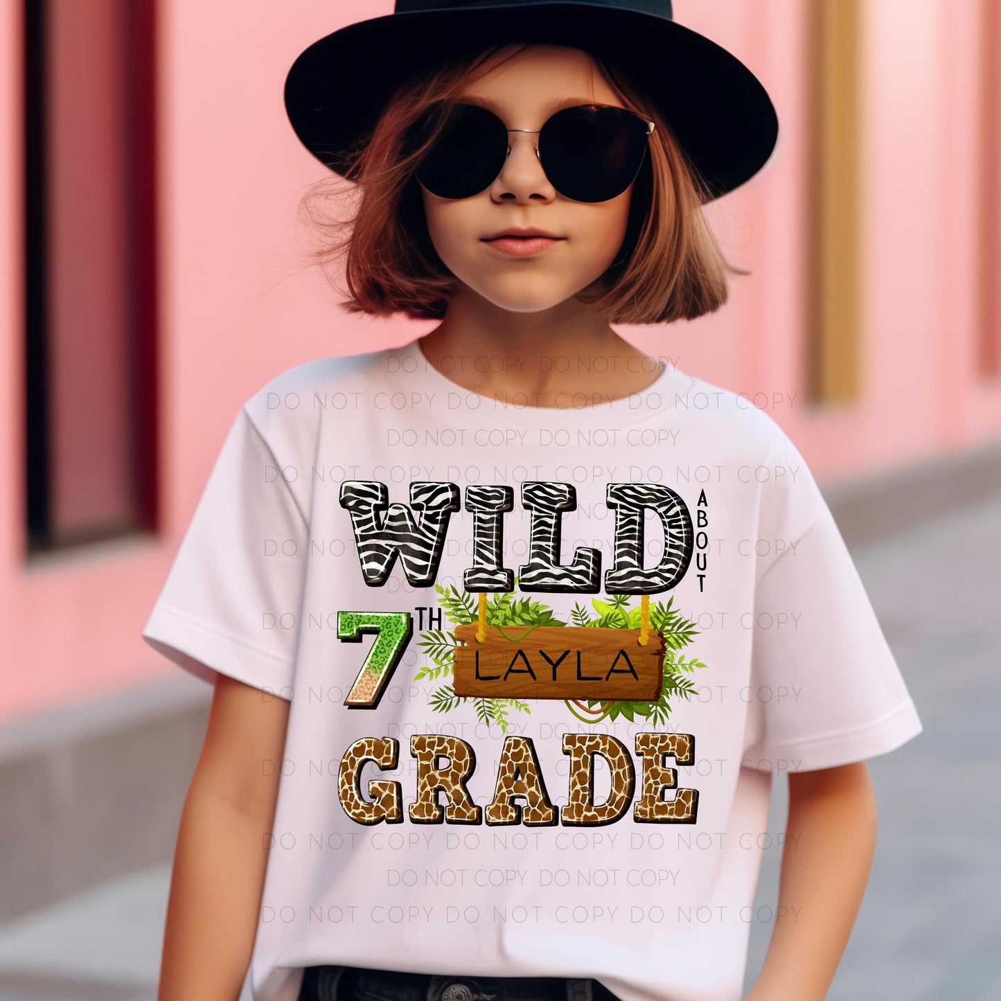 Custom Wild About....Grade-Kids