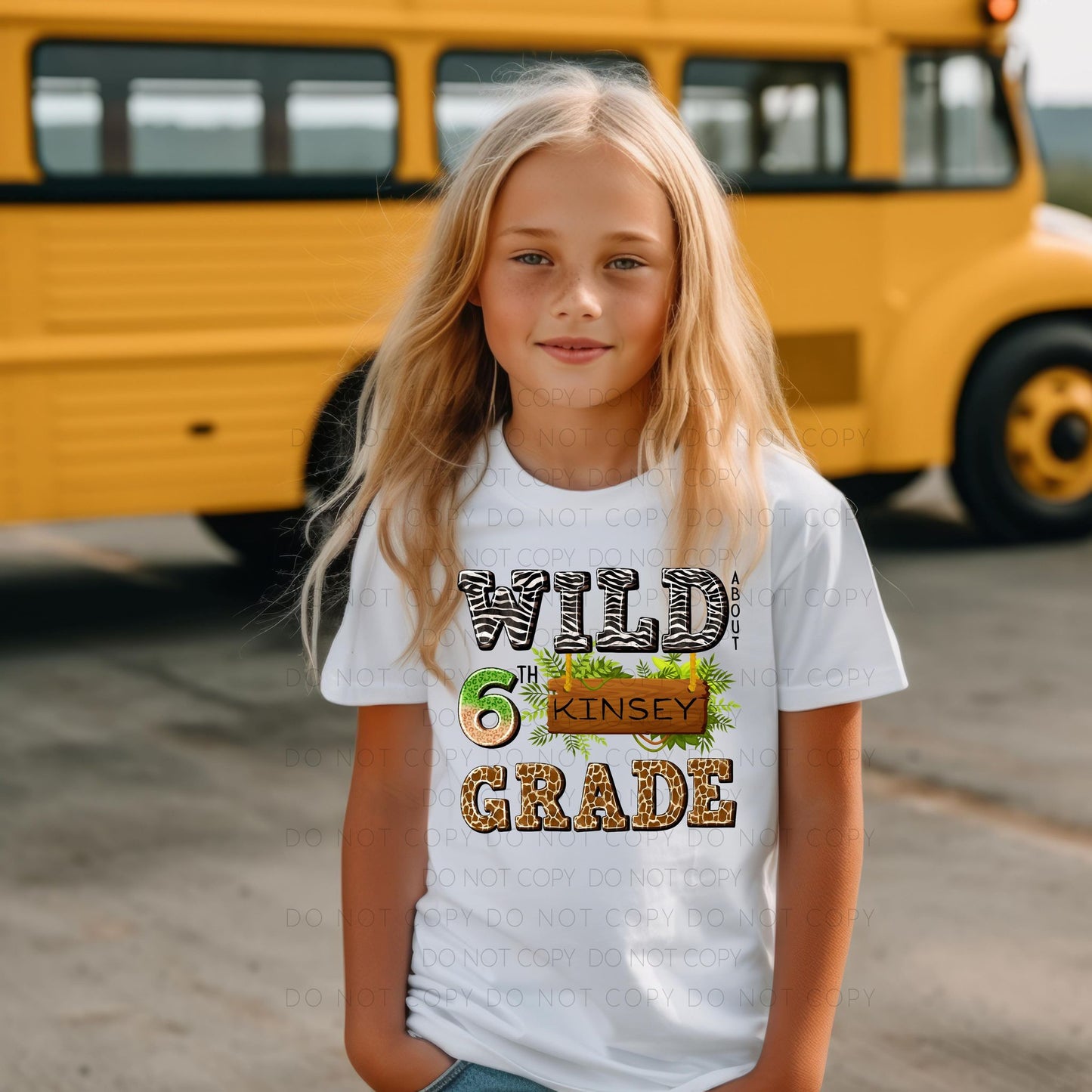 Custom Wild About....Grade-Kids