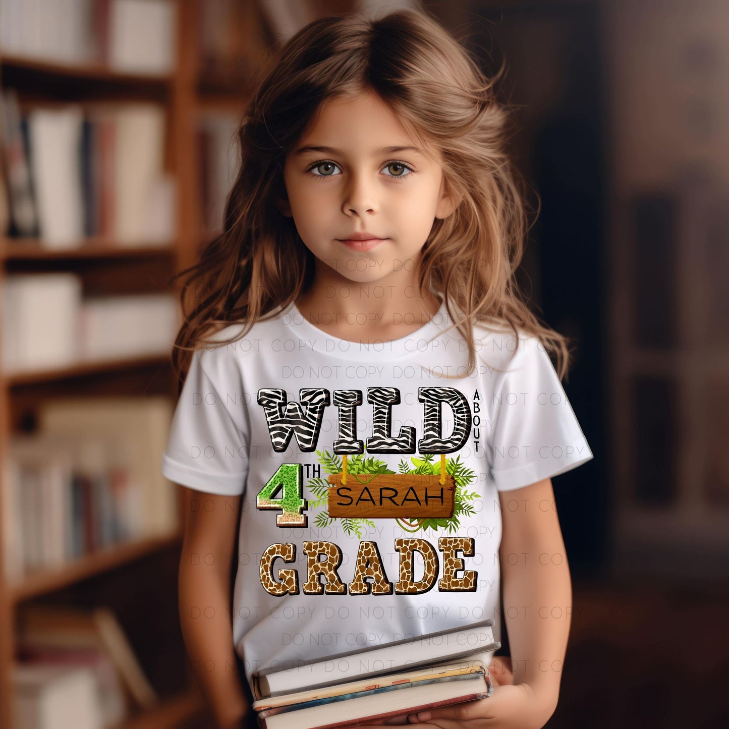 Custom Wild About....Grade-Kids