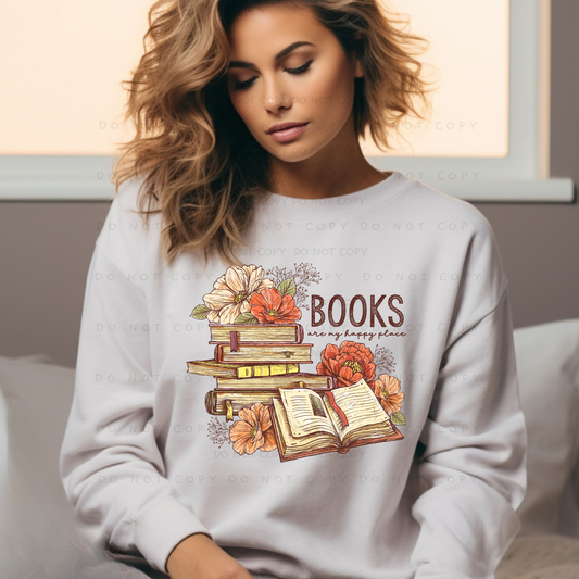 Books Are My Happy Place Shirt